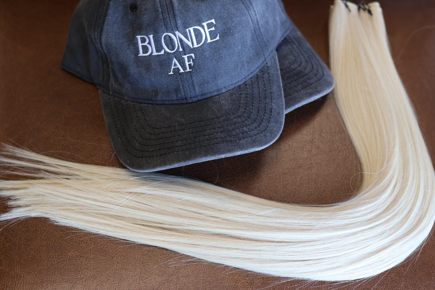 BLONDE AF HAT